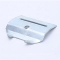 OEM stamping process custom powder coated slotted angle bracket